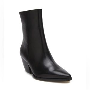 Matisse Caty Ankle Boot, Smooth Black, size 8